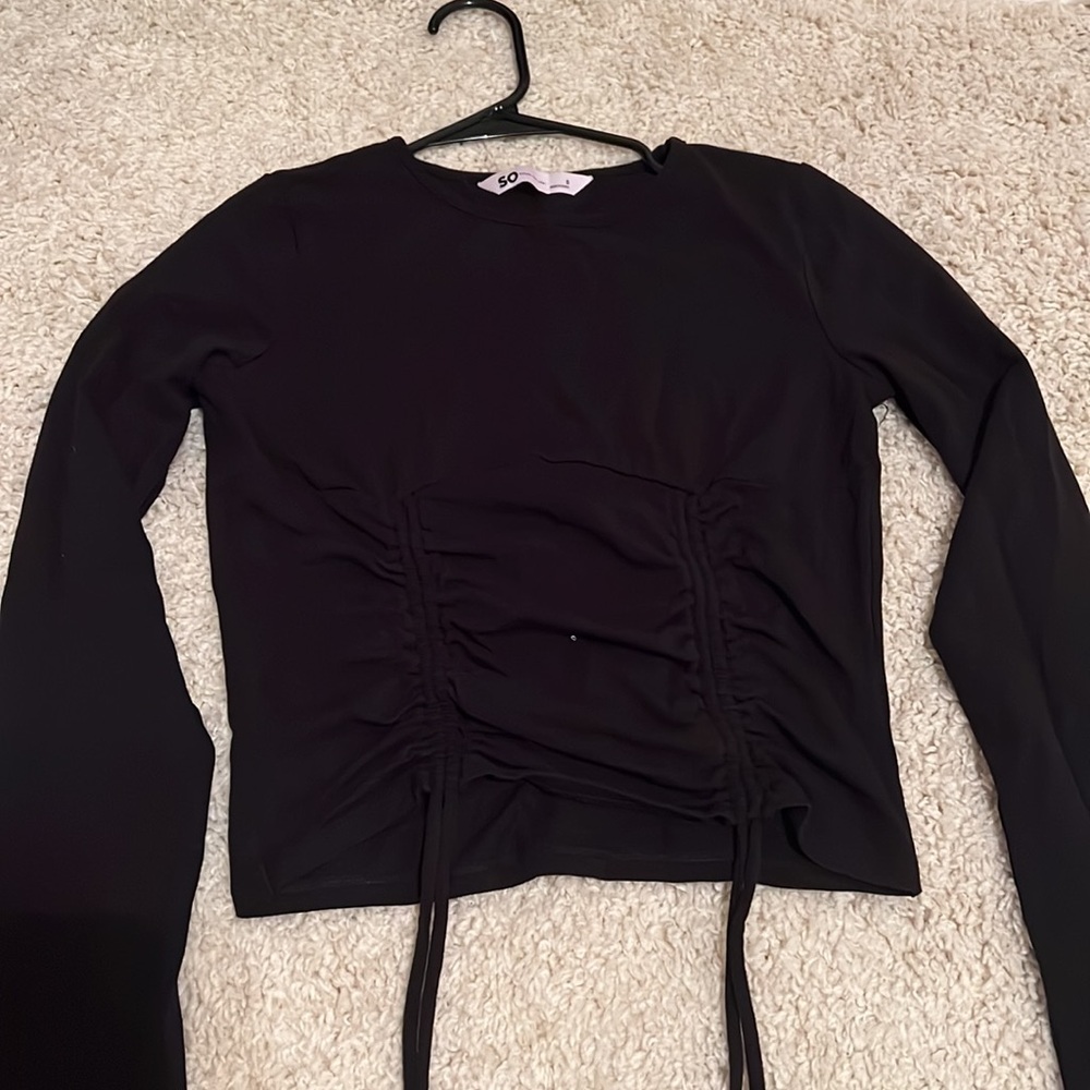 Black Long sleeve top